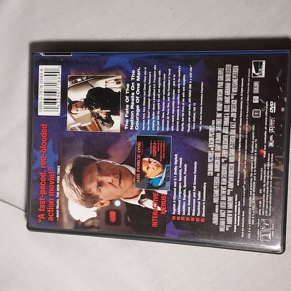 The Fugitive and Air Force One DVDs Set of Two Harrison Ford - Picture 3 of 7